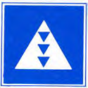 Toestemming ligplaats te nemen (ankeren en meren) uitsluitend voor duwvaart die drie blauwe kegels…